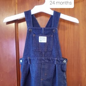 24m overall dress EUC
